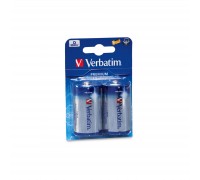 Батарейка Verbatim D alcaline * 2 (49923)