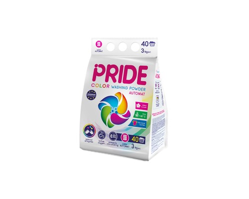 Пральний порошок Pride Afina Color Весняні квіти 3 кг (4823069706500)