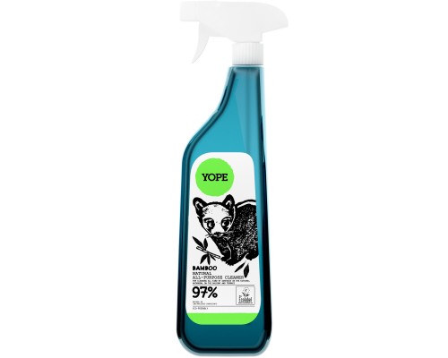 Спрей для чищення ванн Yope Bamboo Natural All-Purpose Cleaner 750 мл (5905279370159)