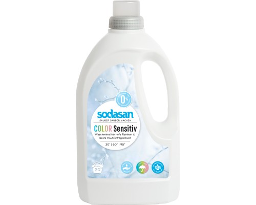 Гель для прання Sodasan Color Sensitiv 1.5 л (4019886015301)