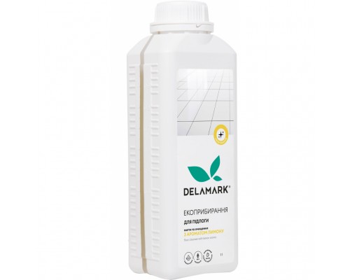 Засіб для миття підлоги DeLaMark з ароматом лимону 1 л (4820152330710)