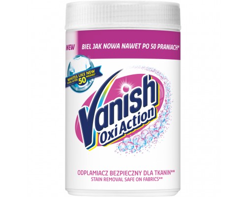 Засіб для видалення плям Vanish Oxi Action Кришталева білизна 625 г (5900627081756)