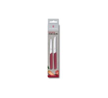 Набір ножів Victorinox Swiss Modern Paring Set 2шт Red (6.9096.2L4)