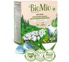 Таблетки для посудомийних машин BioMio Bio-Total 7 в 1 з олією евкаліпту 30 шт. (4603014004673)