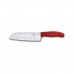 Кухонний ніж Victorinox SwissClassic Santoku 17 см Red (6.8521.17B)