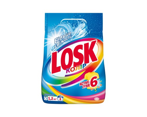 Пральний порошок Losk Колор 1.2 кг (9000101411607)