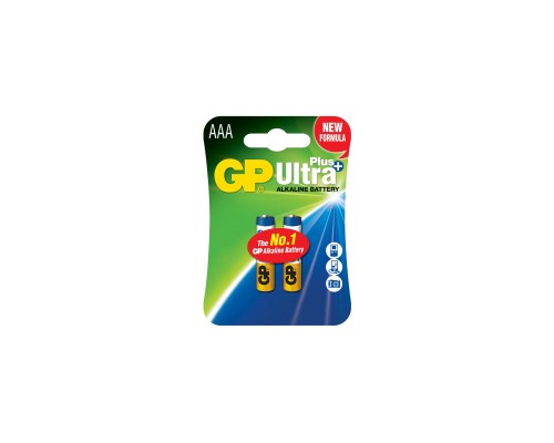 Батарейка Gp AAA LR03 Ultra Plus Alcaline * 2 (24AUP-U2 / GP24AUP-2UE2 / 4891199100307)