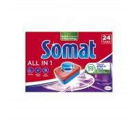 Таблетки для посудомийних машин Somat All in 1 24 шт. (9000101347777)