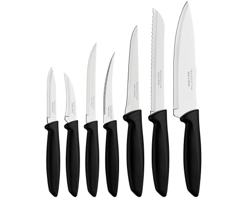 Набір ножів Tramontina Plenus Black 7 предметів (23498/066)