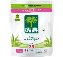 Гель для прання L'Arbre Vert Рослинне мило запасний блок 1.5 л (3450601031731)