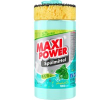 Засіб для ручного миття посуду Maxi Power М'ята 1000 мл (4823098408765)