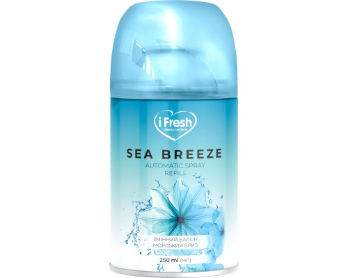 Освіжувач повітря iFresh Sea Breeze Змінний балон 250 мл (4820268100221)