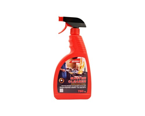 Спрей для чищення кухні San Clean Master Cleaner Professional для видалення жиру та нагару 750 г (4820003543856)