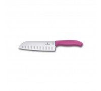 Кухонний ніж Victorinox SwissClassic Santoku 17 см Pink (6.8526.17L5B)