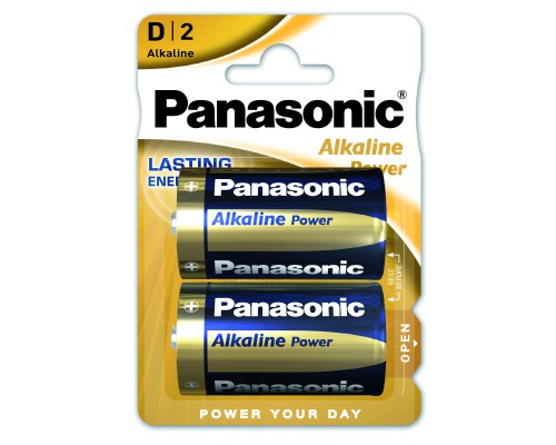 Батарейка Panasonic D LR20 Alkaline Power * 2 (LR20REB/2BP)
