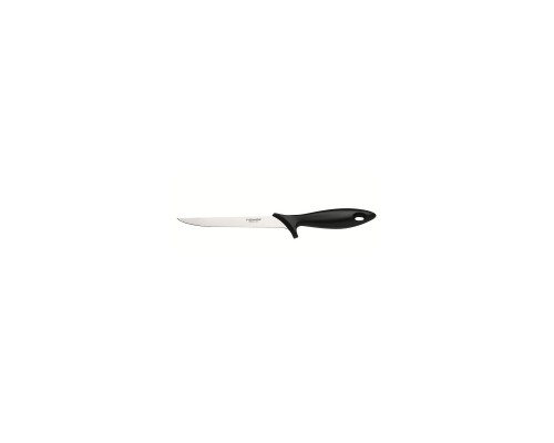 Кухонний ніж Fiskars Essential филейный 28 см Black (1023777)