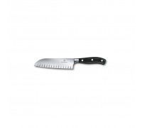 Кухонний ніж Victorinox Grand Maitre Santoku 17 см Black (7.7323.17G)