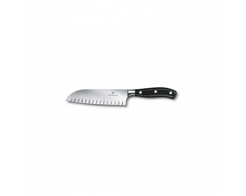 Кухонний ніж Victorinox Grand Maitre Santoku 17 см Black (7.7323.17G)