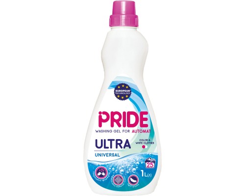Гель для прання Pride Afina Ultra Universal 1 л (4820211180881)