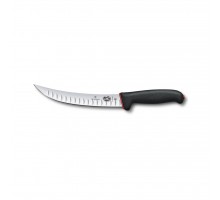 Кухонний ніж Victorinox Fibrox Butcher 20 см Dual Grip Black (5.7223.20D)