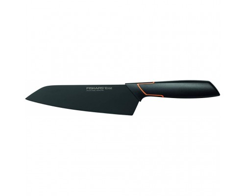 Кухонний ніж Fiskars Santoku Edge 17 см Black (1003097)