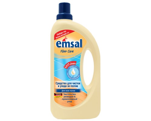 Засіб для миття підлоги Emsal універсальний інтенсивний 1 л (4009175163868)