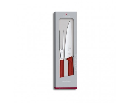 Набір ножів Victorinox SwissClassic Carving Set Red (6.7131.2G)