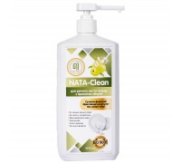 Засіб для ручного миття посуду Nata Group Nata-Clean З ароматом яблука 1000 мл (4823112600946)