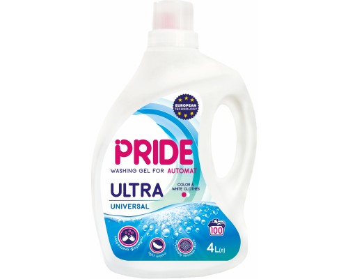 Гель для прання Pride Afina Ultra Universal 4 л (4820211180867)