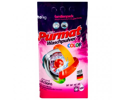 Пральний порошок Purmat Color 10 кг (4260418932959)