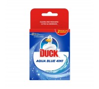 Туалетний блок Duck Aqua Blue 4 в 1 змінний блок 2 x 40 г (5000204739039)