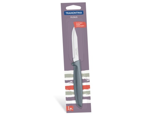 Кухонний ніж Tramontina Plenus Grey Vegetable 76 мм (23420/163)