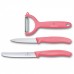 Набір ножів Victorinox SwissClassic Paring Set 3 шт Tomato and Kiwi Red (6.7116.33L12)