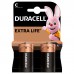 Батарейка Duracell C LR14 лужна 2шт. в упаковці (5000394052529 / 81483545)