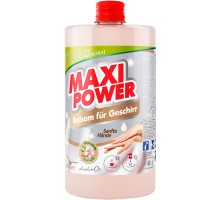 Засіб для ручного миття посуду Maxi Power Мигдаль запаска 1000 мл (4823098412151)