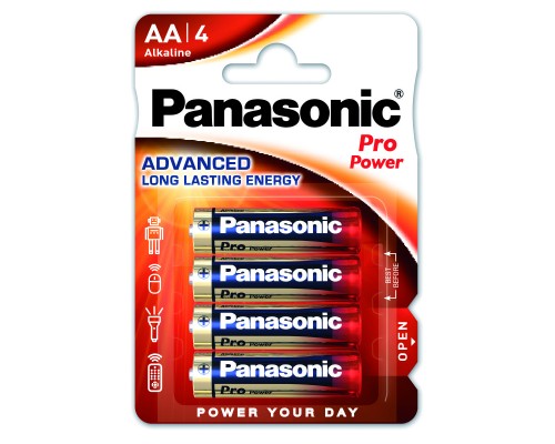 Батарейка Panasonic AA PRO POWER * 4 (LR6XEG/4BP)