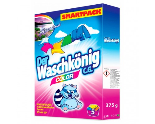Пральний порошок Waschkonig Color 375 г (4260353550614)