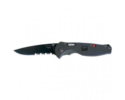 Нож SOG Flash I Black Blade серрейтор Black (TFSA-97)