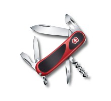 Ніж Victorinox Evolution Grip черный / красный (2.3803.C)