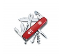 Ніж Victorinox Climber Ukraine Red "Тризуб" (1.3703_T0010u)