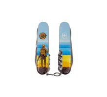 Ніж Victorinox Climber Ukraine 3D Марка русскій воєнний корабль ВСЬО (1.3703.3.T3120h)