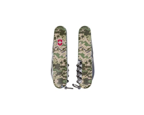 Ніж Victorinox Spartan Army 91 мм Піксель + Лого (1.3603.3_W3941p)