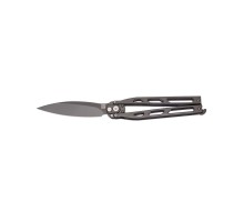 Ніж Artisan Kinetic Balisong Small, D2, Steel Black (1823PLS-BK)