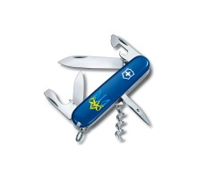 Ніж Victorinox Spartan Ukraine 91 мм Тризуб готичний синьо-жовтий (1.3603.2_T0636u)