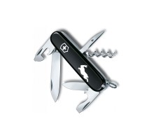 Ніж Victorinox Spartan Zodiac Black "Шпаркий Кролик" (1.3603.3_Z2170u)