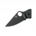 Ніж Spyderco Para 3 Black Blade FRN (C223PBBK)