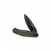 Ніж Sencut Slashkin Black Blade Green Micarta (S20066-3)