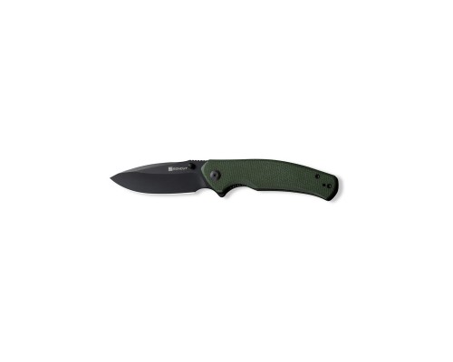 Ніж Sencut Slashkin Black Blade Green Micarta (S20066-3)