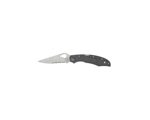 Ніж Spyderco Byrd Cara Cara 2 Serrator Grey (BY03PSGY2)