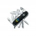 Ніж Victorinox Climber Ukraine Black "Вогняний Тризуб" (1.3703.3_T0316u)